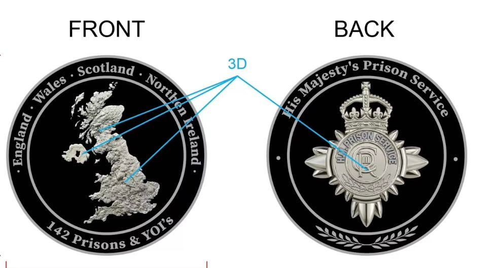 The Four Nations Challenge Coin - PreOrder