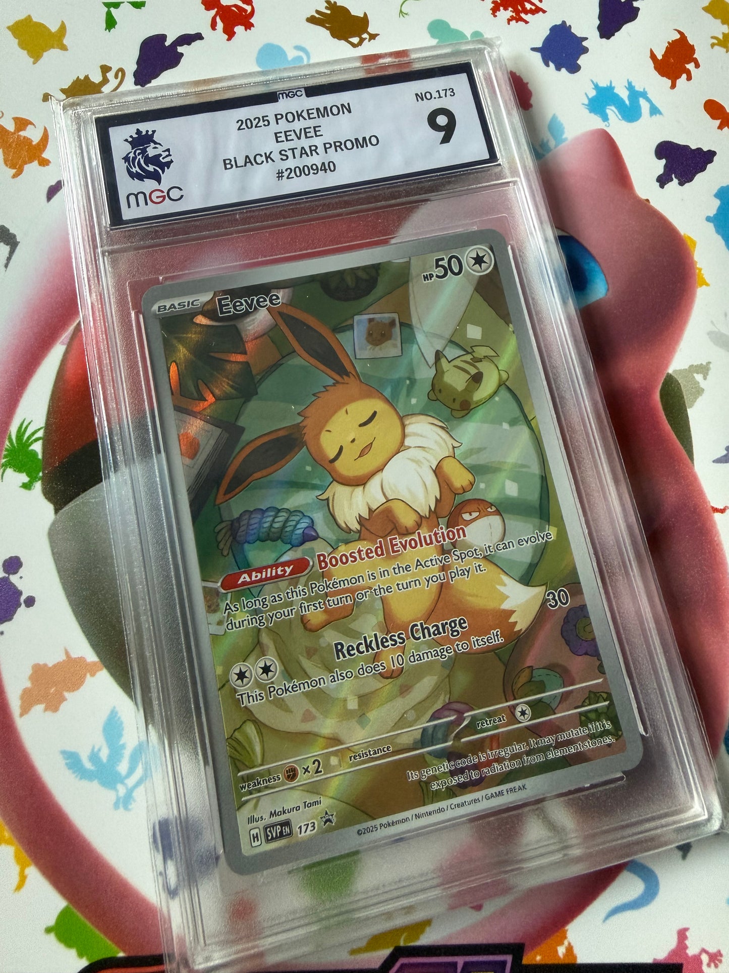 Eevee Black Star Promo 2025 – MGC 9 Graded Card (#200940)