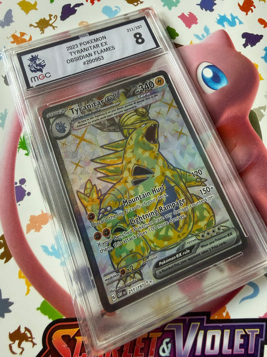 Tyranitar ex 211/197 – Obsidian Flames Secret Rare – MGC 8