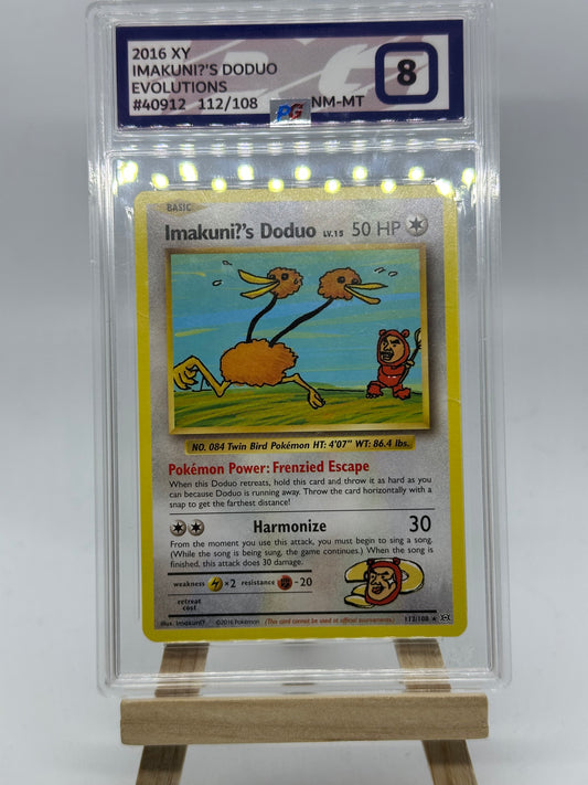 Imakuni?'s Doduo 112/108 - Evolutions - PG Grading 8