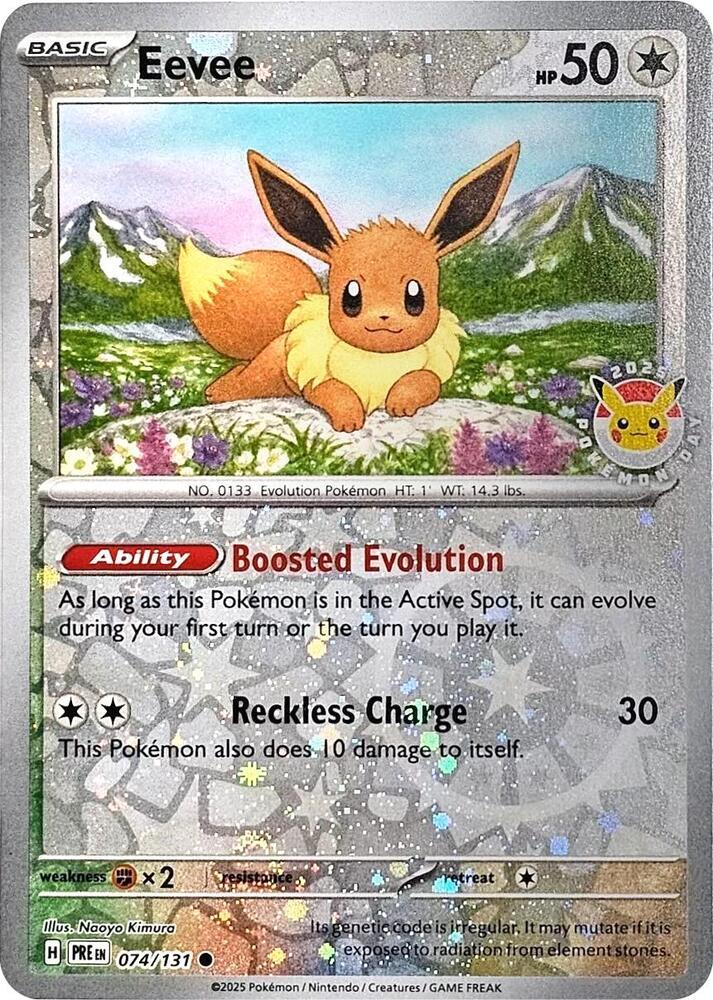 Eevee 074/131 – 2025 Pokémon Day Promo