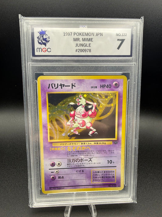 Mr. Mime Jungle Holo – 1997 Japanese | MGC 7 Graded