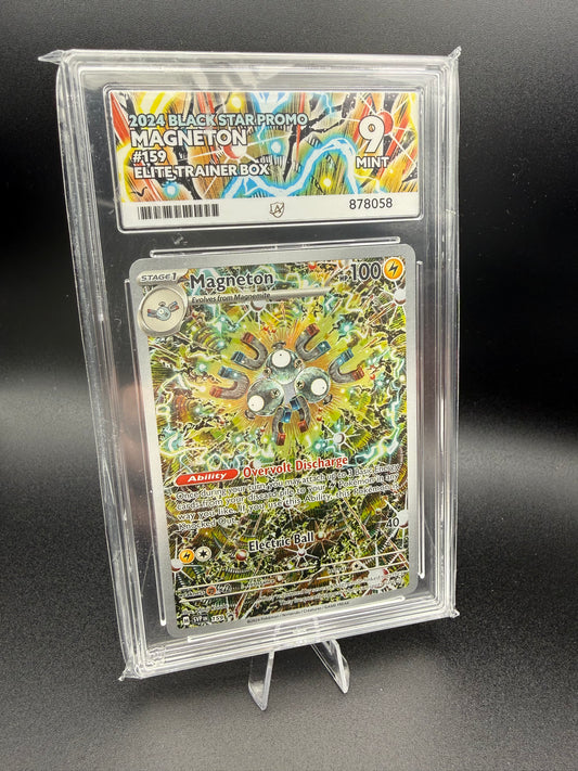Magneton #159 SVP Surging Sparks ETB Black Star Promo Ace 9