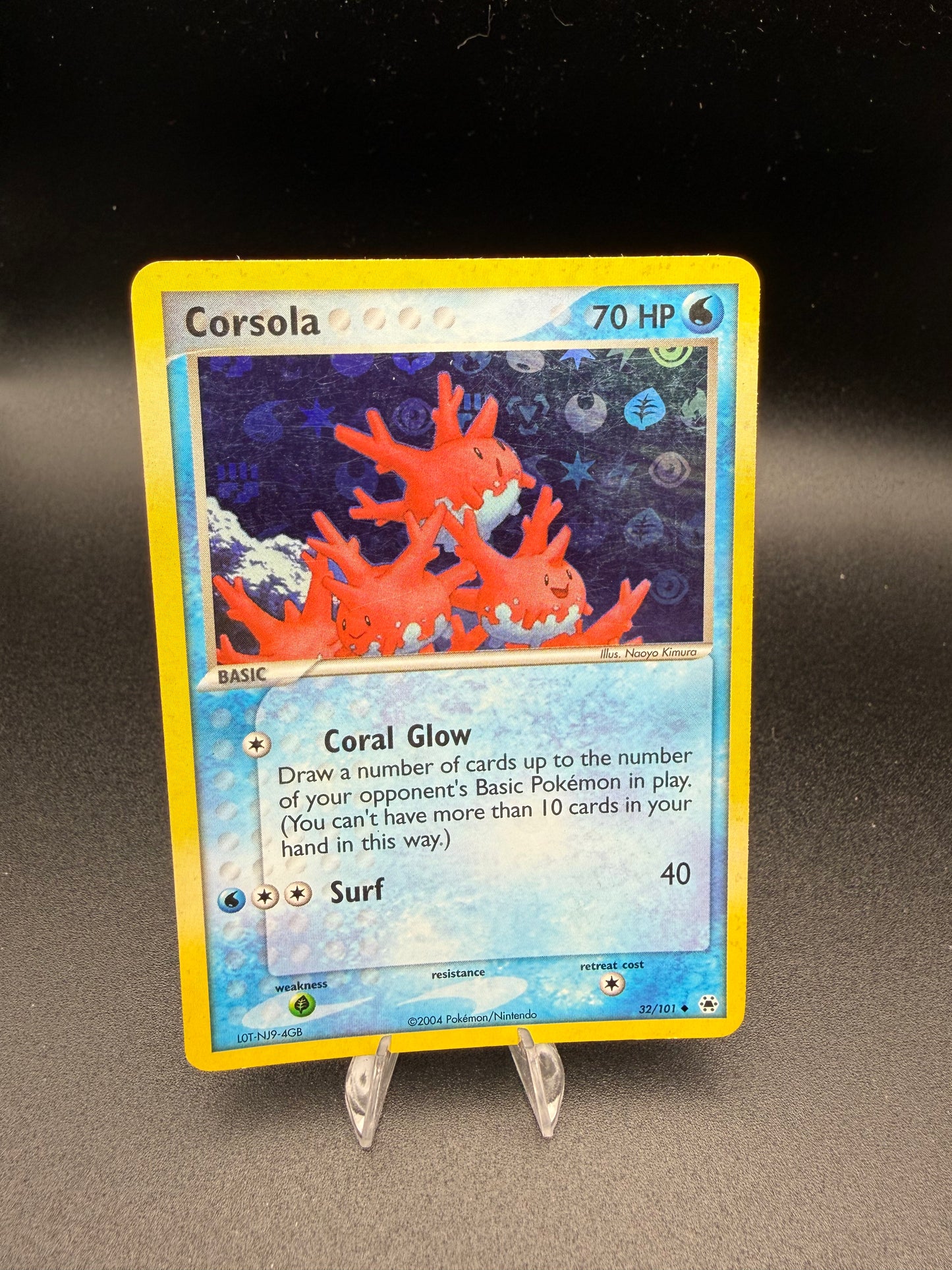 Corsola 32/101 - Holo - EX Hidden Legends
