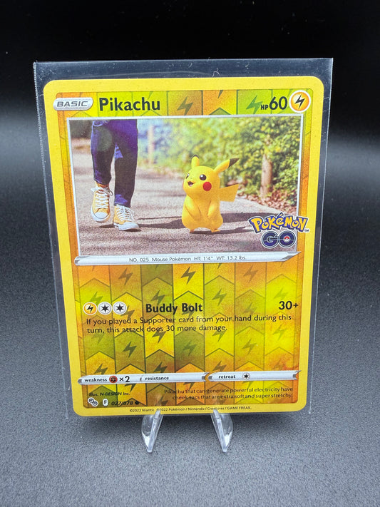 Pikachu 027/078 - Reverse Holo - Pokémon GO