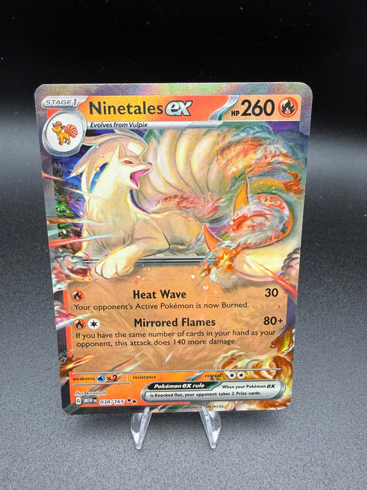 Ninetails ex - Scarlet & Violet 151 - 038/165