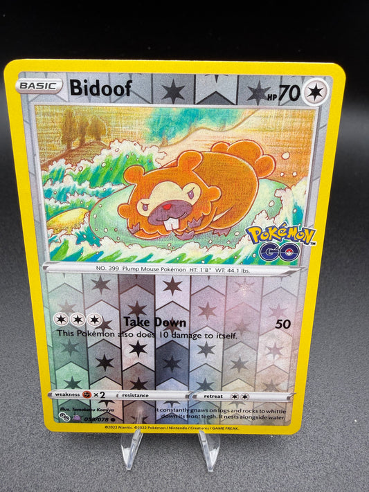 Bidoof
Pokémon GO • 059/078