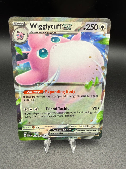 Wigglytuff ex
Scarlet & Violet 151 • 040/165