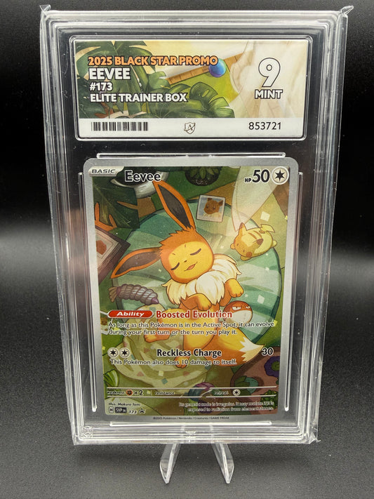 Eevee SVP 173 Black Star Promo ACE 9 - 853721