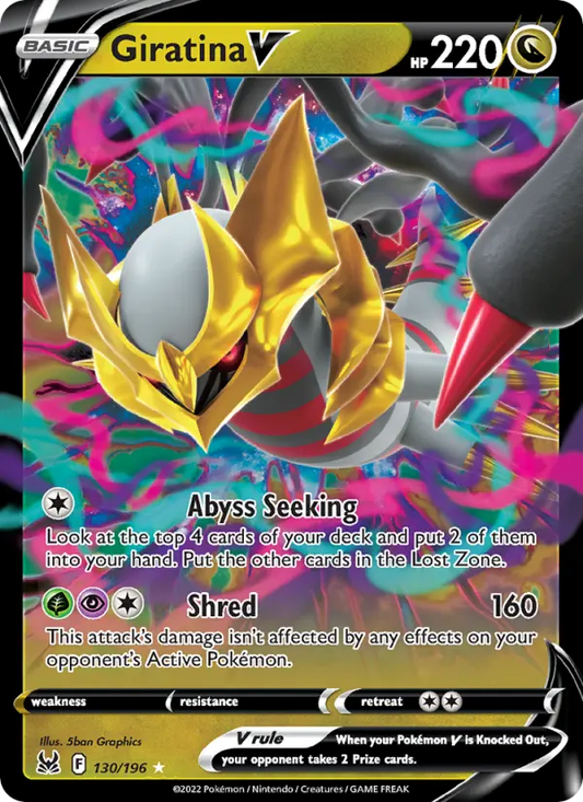 Image of Giratina V Lost Origin (LOR) #130