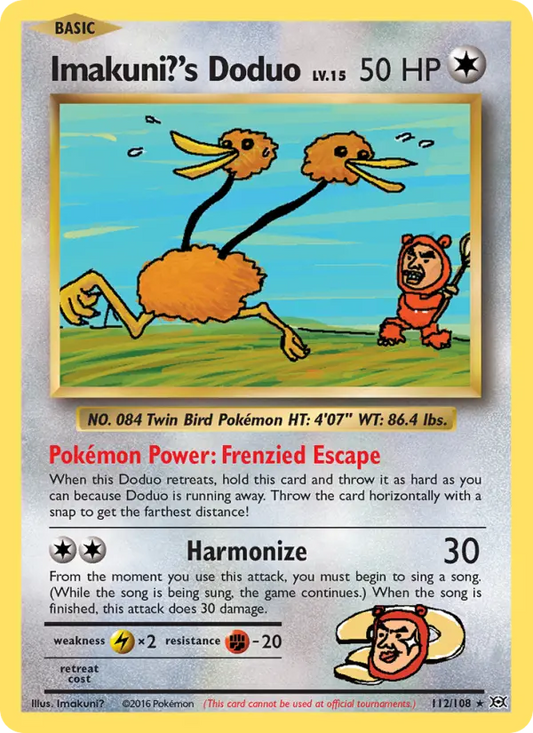 Image of Imakuni?s Doduo Evolutions (EVO) #112