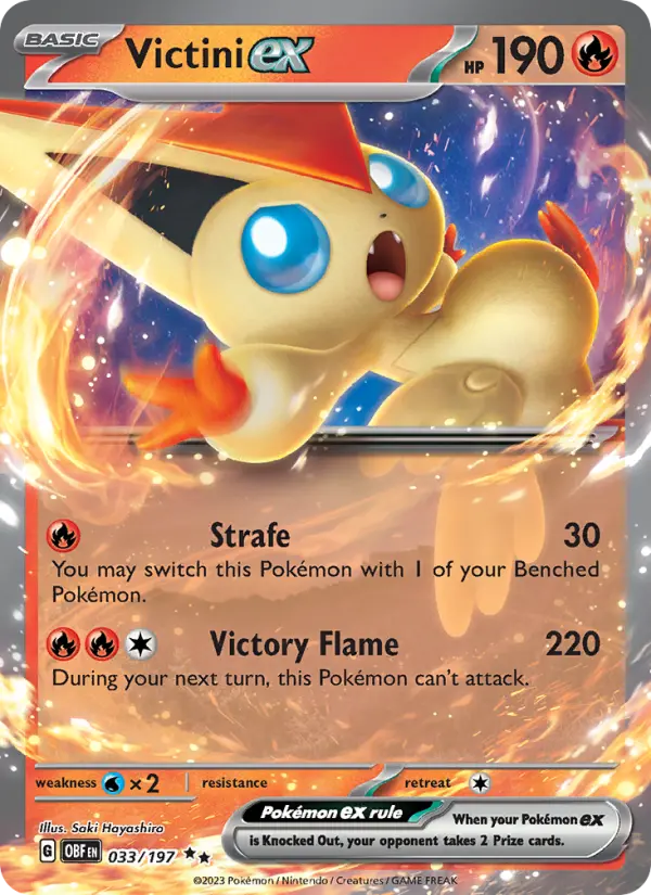 Image of Victini ex Obsidian Flames (OBF) #033