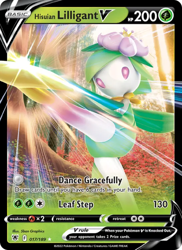 Image of Hisuian Lilligant V Astral Radiance (ASR) #017